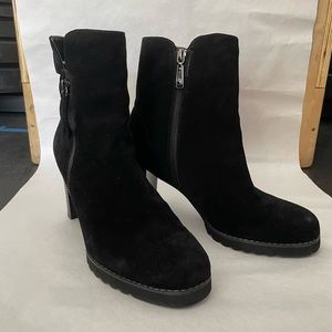 Blondo black waterproof ankle boots